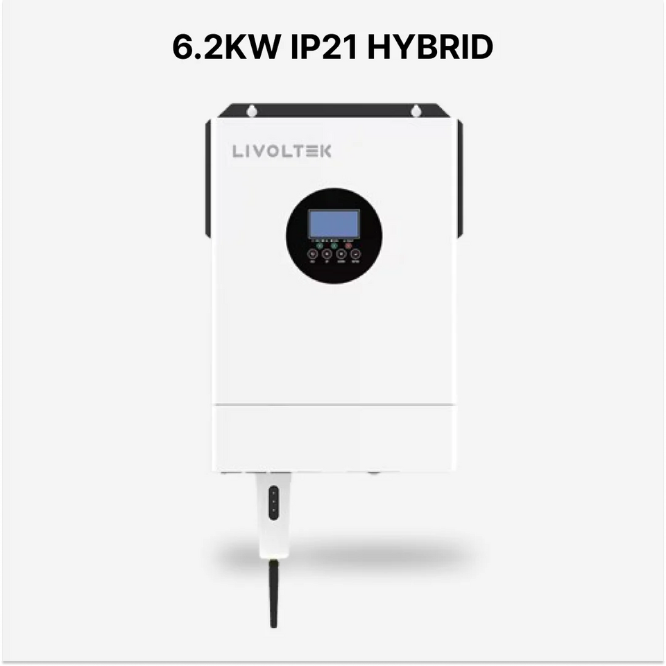 Livoltek 6.2KW hybrid solar inverter